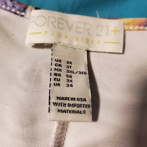 Multicolored Roses top - Picture 2 of 2